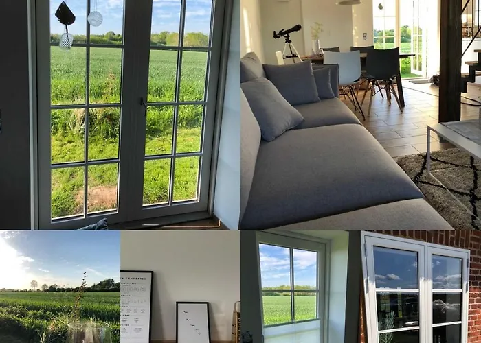 Semesterbostad Reetdachkate Wackerballig Gelting